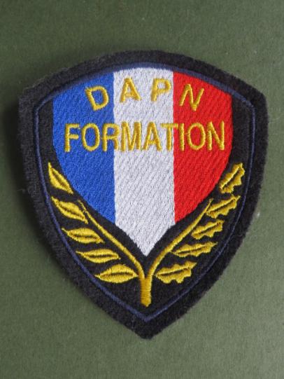 France Police Nationale D.A.P.N. FORMATION Shoulder Patch