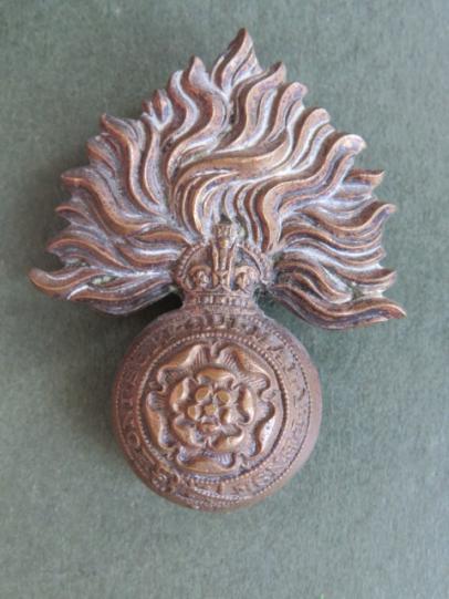 British Army Pre 1953 Royal Fusiliers (City of London Regiment) Officer's Service Dress Cap Badge