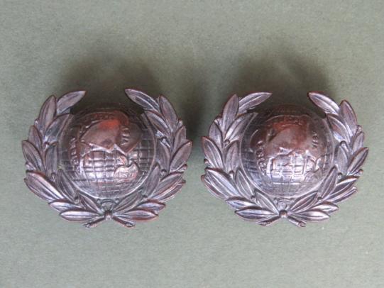 Royal Marines Lovat Dress Collar Badges