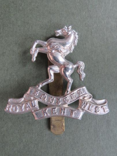 British Army The Royal West Kent Regiment Cap Badge