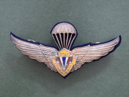 Thailand Air Force H.A.L.O. Parachute Wings