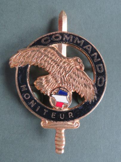 France C.E.C. (Commando Training Company) MONITEUR Pocket Crest