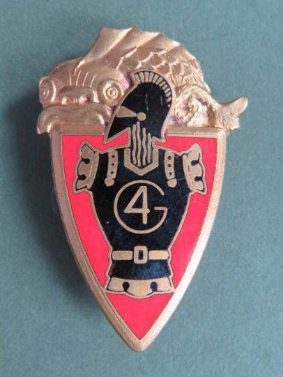 France 4th GENIE (Engineers) Regiment Pocket Crest