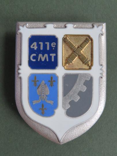 France 411e Compagnie du Matériel du Territoire Pocket Crest