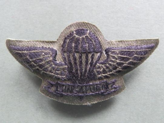 Singapore Basic Parachute Wings