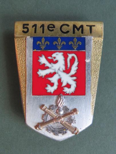 France 511e Compagnie du Matériel du Territoire Pocket Crest