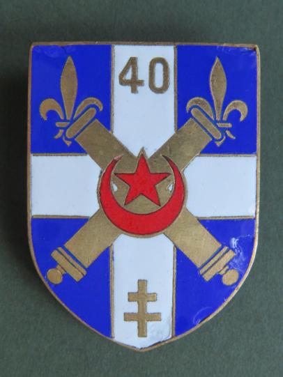 France 40° Régiment d’Artillerie Pocket Crest