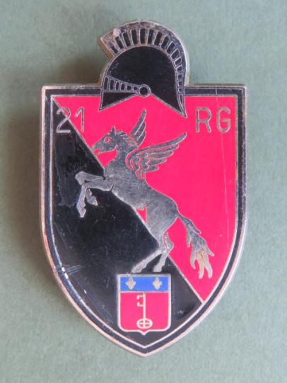 France 21st GENIE (Engineers) Regiment Pocket Crest