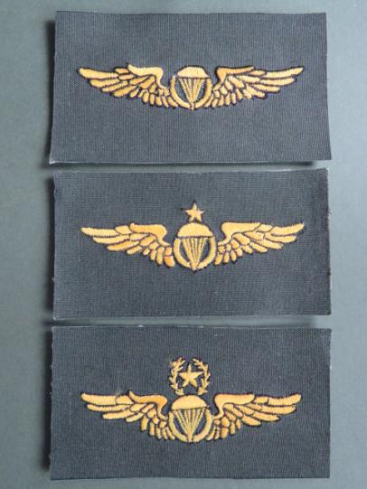 Indonesia Air Force Parachute Wings Set