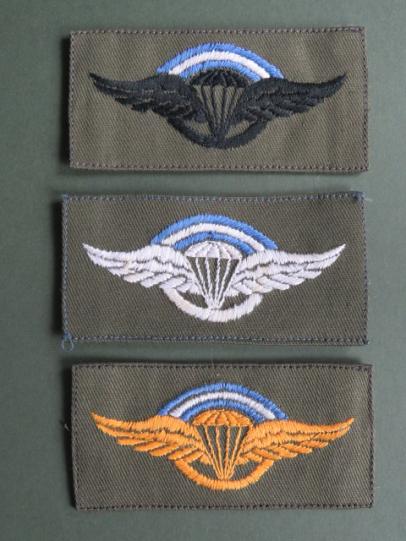 Argentine 1970's / Early 80's Parachute Wings Set