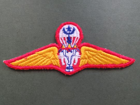 Thailand Army Master Parachute Wings