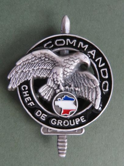 France Commando CHEF DE GROUPE Pocket Crest