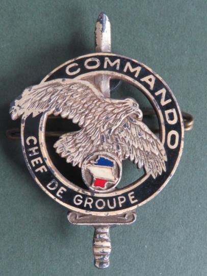 France Commando CHEF DE GROUPE Pocket Crest