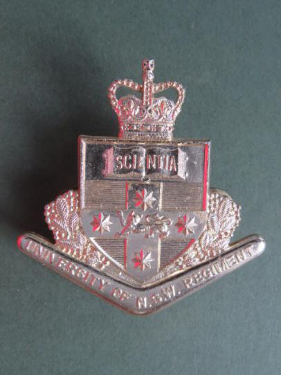 Australia Army University of New South Wales Regiment Cap Badge