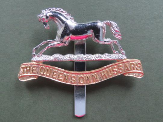 British Army The Queen's Own Hussars Cap Badge