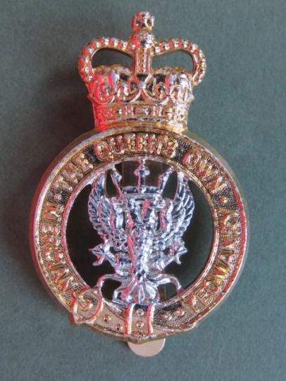 British Army The Queen's Own Mercian Yeomanry Cap Badge