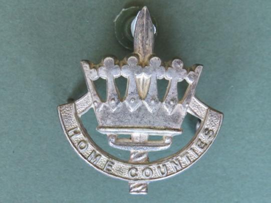 British Army The Home Counties Brigade Officer's Cap Badge