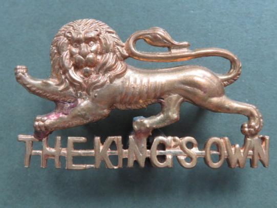 British Army The King's Own Royal Regiment (Lancaster) Cap Badge