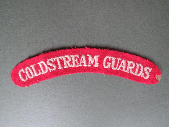 British Army The Coldstream Guards Shoulder Title