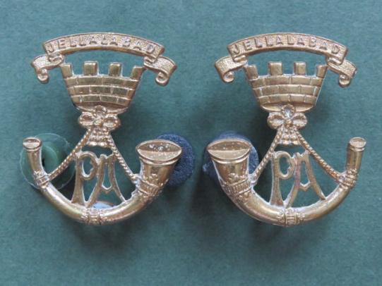 British Army The Somerset Light Infantry (Prince Albert's) Collar Badges