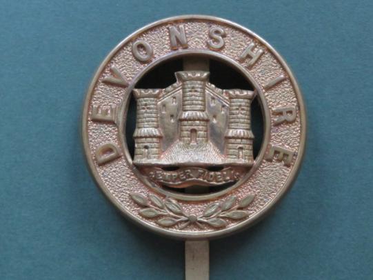 British Army The Devonshire Regiment Pagri Badge