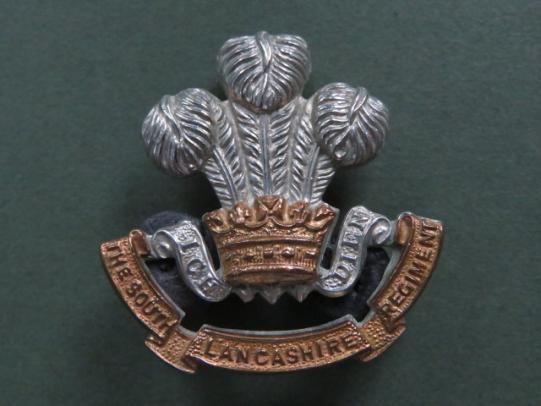 British Army The South Lancashire Regiment (The Price of Wales's Volunteers) Collar Badge