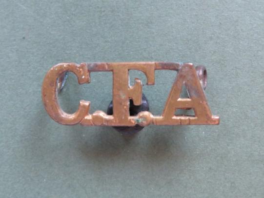 Canada WW1 Canadian Field Artillery Shoulder Title