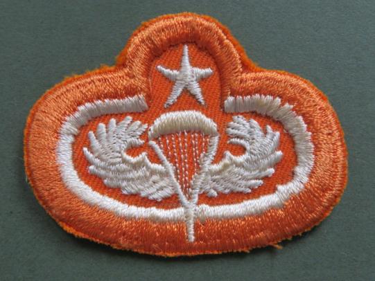 USA Army 82nd Signals (Airborne) Battalion Senior Parachute Wings