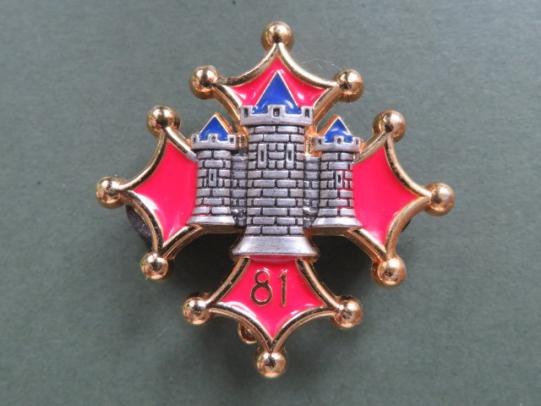 France 81° Régiment d’Infanterie Pocket Crest