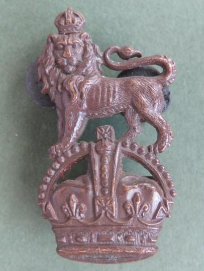 British Army The Royal First Devonshire Yeomanry (Hussars) Officer's Service Dress Cap Badge