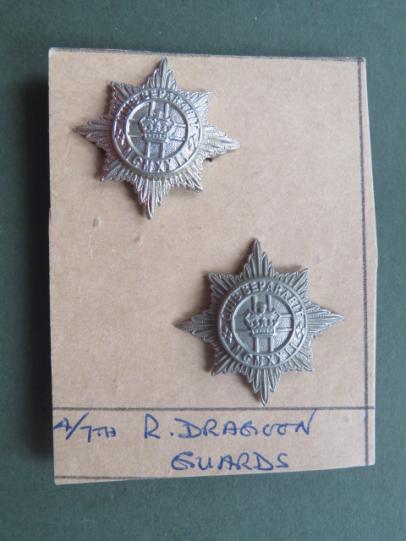 British Army The 4th/7th Royal Dragoon Guards Collar Badges