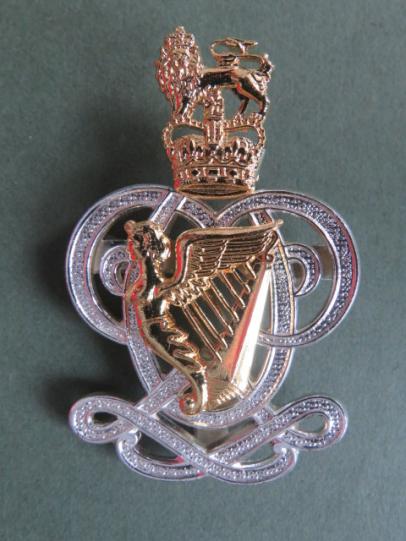 British Army The Queen's Royal Hussars No2 Dress Regimental Arm Badge