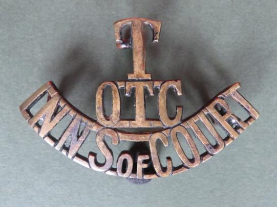 British Army The Inns of Court O.T.C. (Officer Training Corps) Shoulder Title