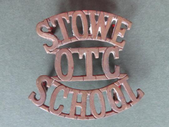 British Army The Stowe School O.T.C. (Officer Training Corps) Shoulder Title