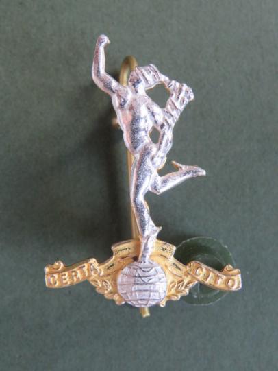 British Army Royal Signals Officer's Collar Badge