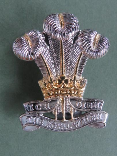 British Army The Royal Welsh Regiment Cap Badge