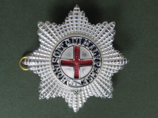 British Army The Coldstream Guards Battalion Staff Cap Badge