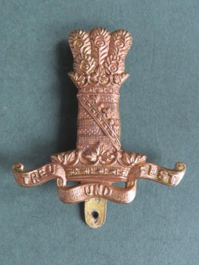 British Army 11th Hussars (Prince Albert's Own) Cap Badge