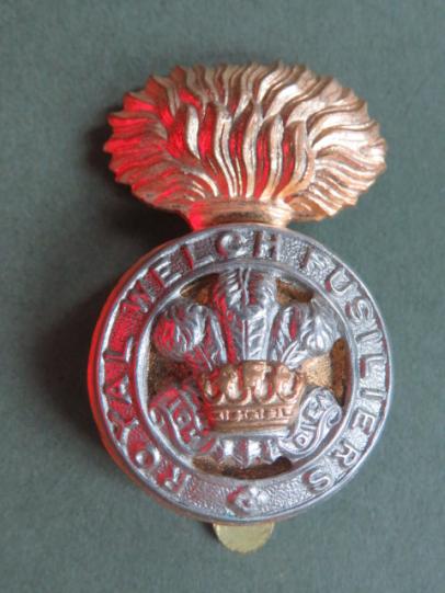 British Army The Royal Welch Fusiliers Cap Badge