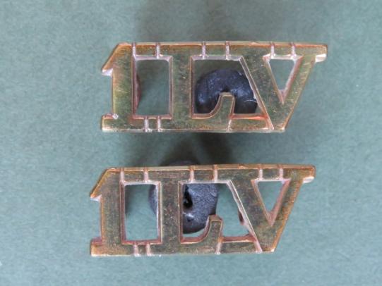 British Army 1st Lancastrian Volunteers Shoulder Titles