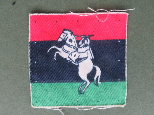 Kingdom of Lybia 1951-1969 King Idris 1st Regiment Shoulder Patch