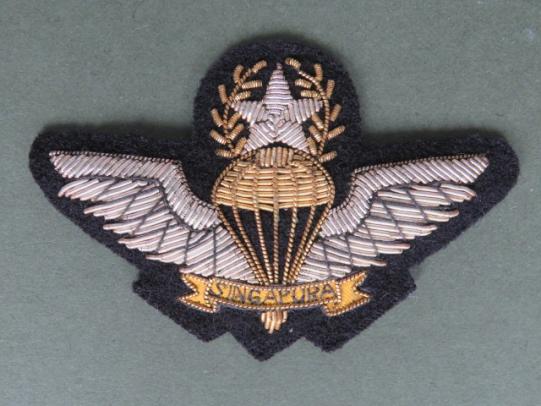 Singapore Master Parachute Dress Uniform Wings