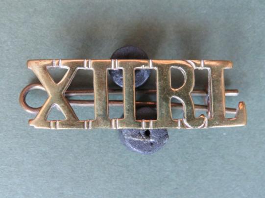 British Army The 12th Royal Lancers Shoulder Title