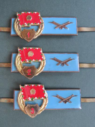Hungary Pre 1991 Army Anti-Aircraft Gunners Badges 1st, 2nd & 3rd Classes