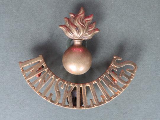 British Army The Royal Inniskilling Fusiliers Shoulder Title