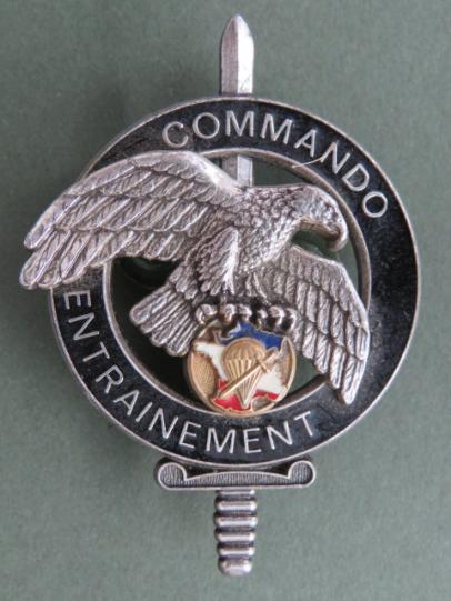 France C.N.E.C. COMMANDO ENTRAINMENT Pocket Crest