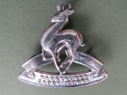 South Africa School Cadet Corps Cap Badge