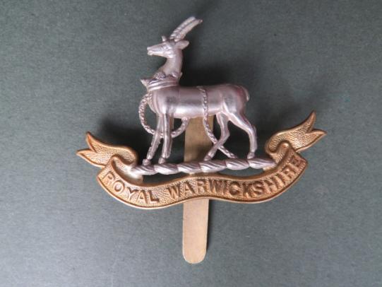 British Army The Royal Warwickshire Regiment Cap Badge