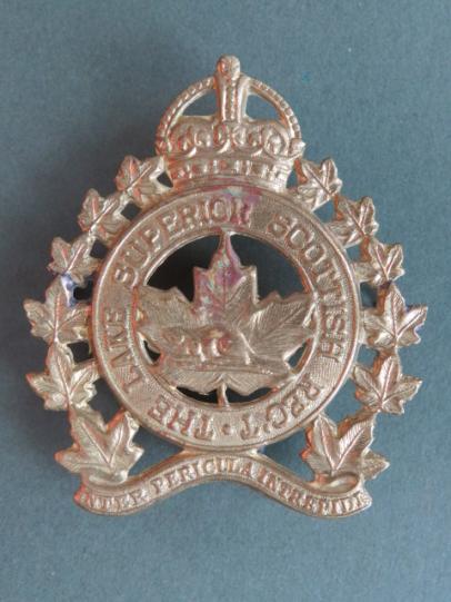 Canada WW2 The Lake Superior Scottish Regiment Cap Badge