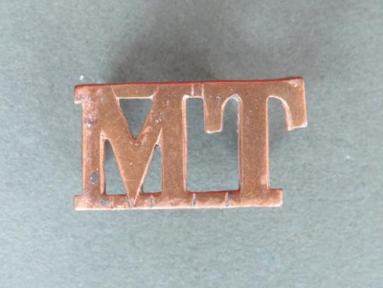 British Army WW1 Army Service Corps, Motor Companies (M.T.) Shoulder Title